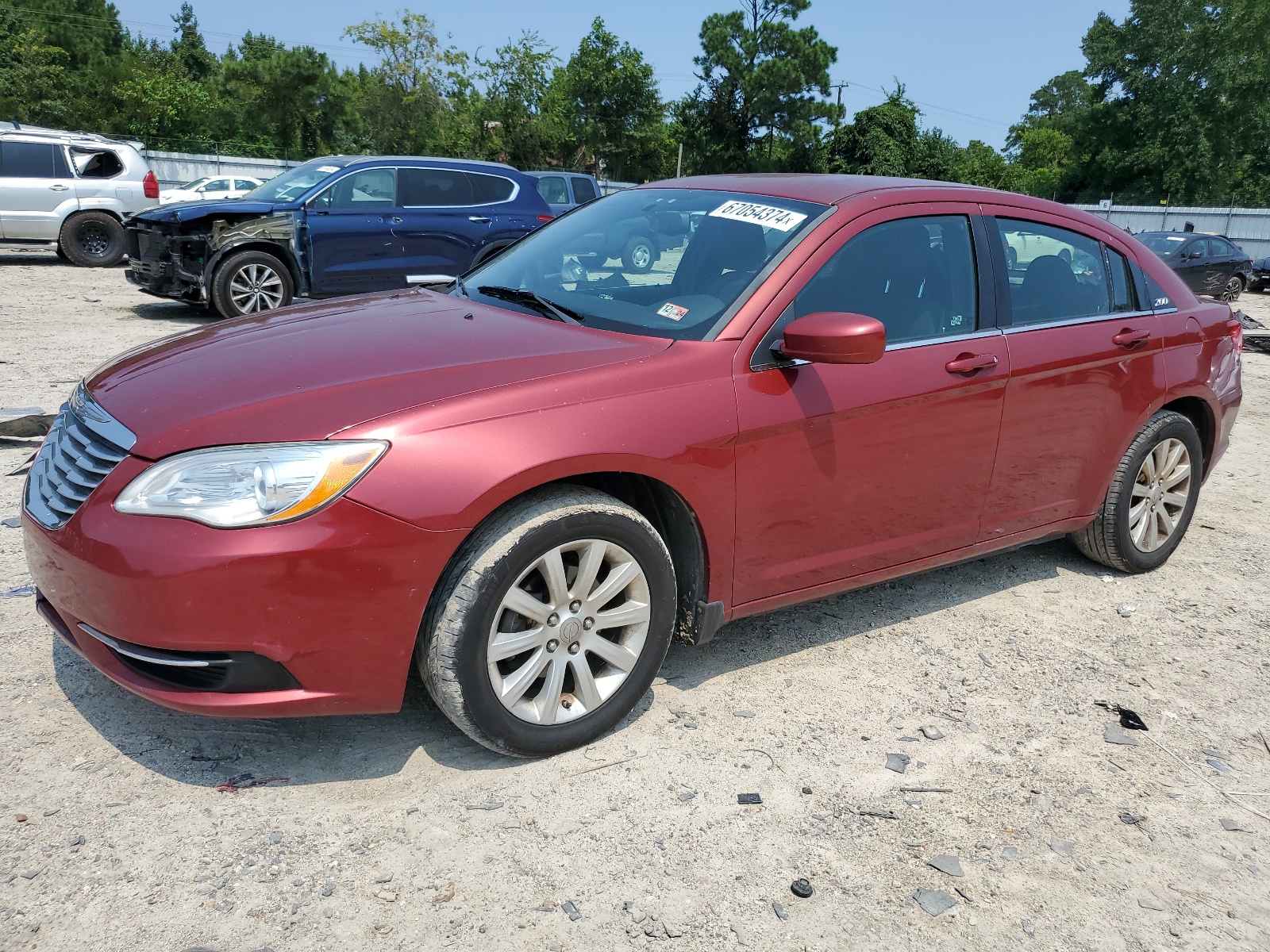 1C3CCBBB0DN605437 2013 Chrysler 200 Touring