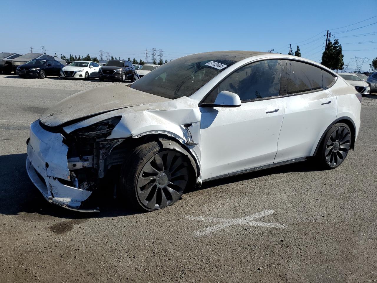 2022 Tesla Model Y  للبيع في Rancho Cucamonga، CA - All Over