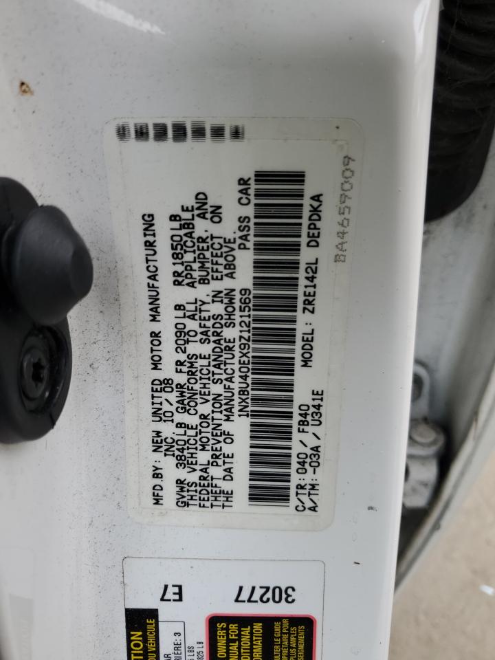 1NXBU40EX9Z121569 2009 Toyota Corolla Base