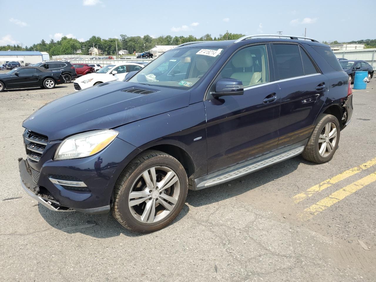 2012 Mercedes-Benz Ml 350 4Matic VIN: 4JGDA5HB4CA029304 Lot: 67418214