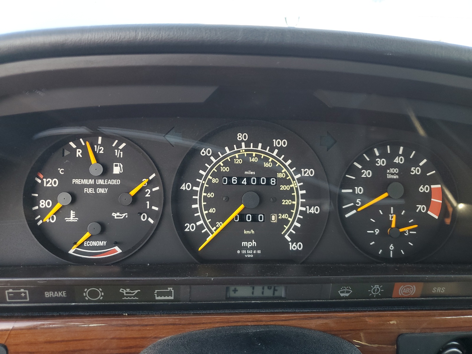 WDBCA35E4MA606626 1991 Mercedes-Benz 420 Sel