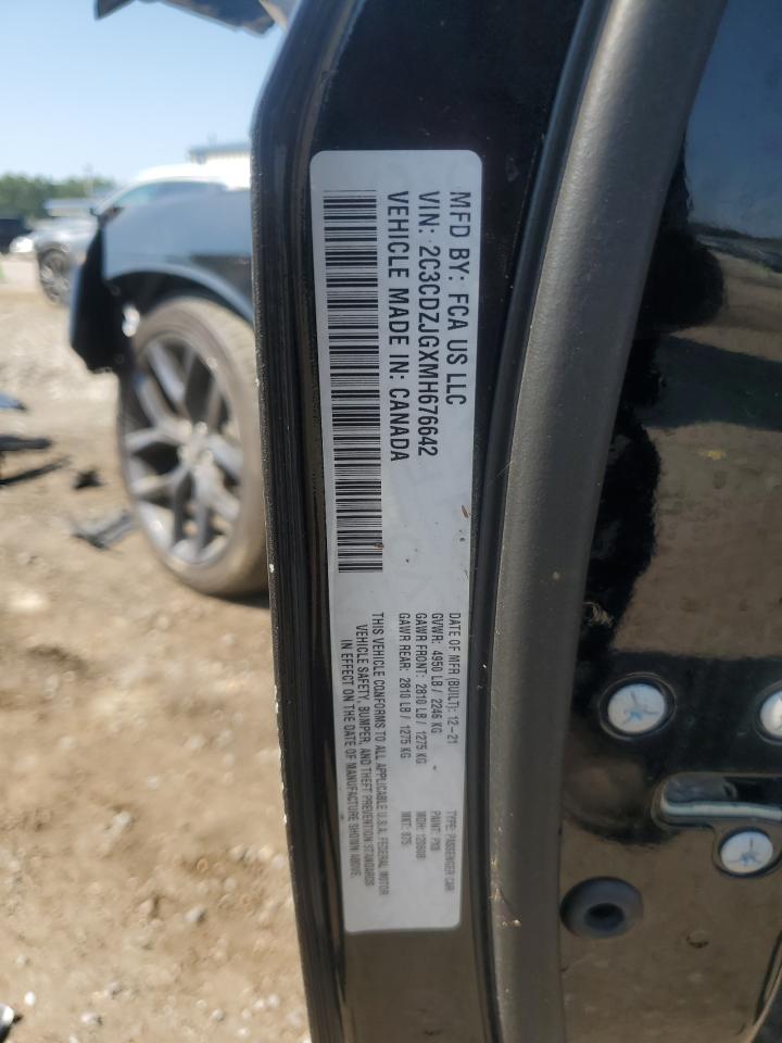 2021 Dodge Challenger Gt VIN: 2C3CDZJGXMH676642 Lot: 67069674