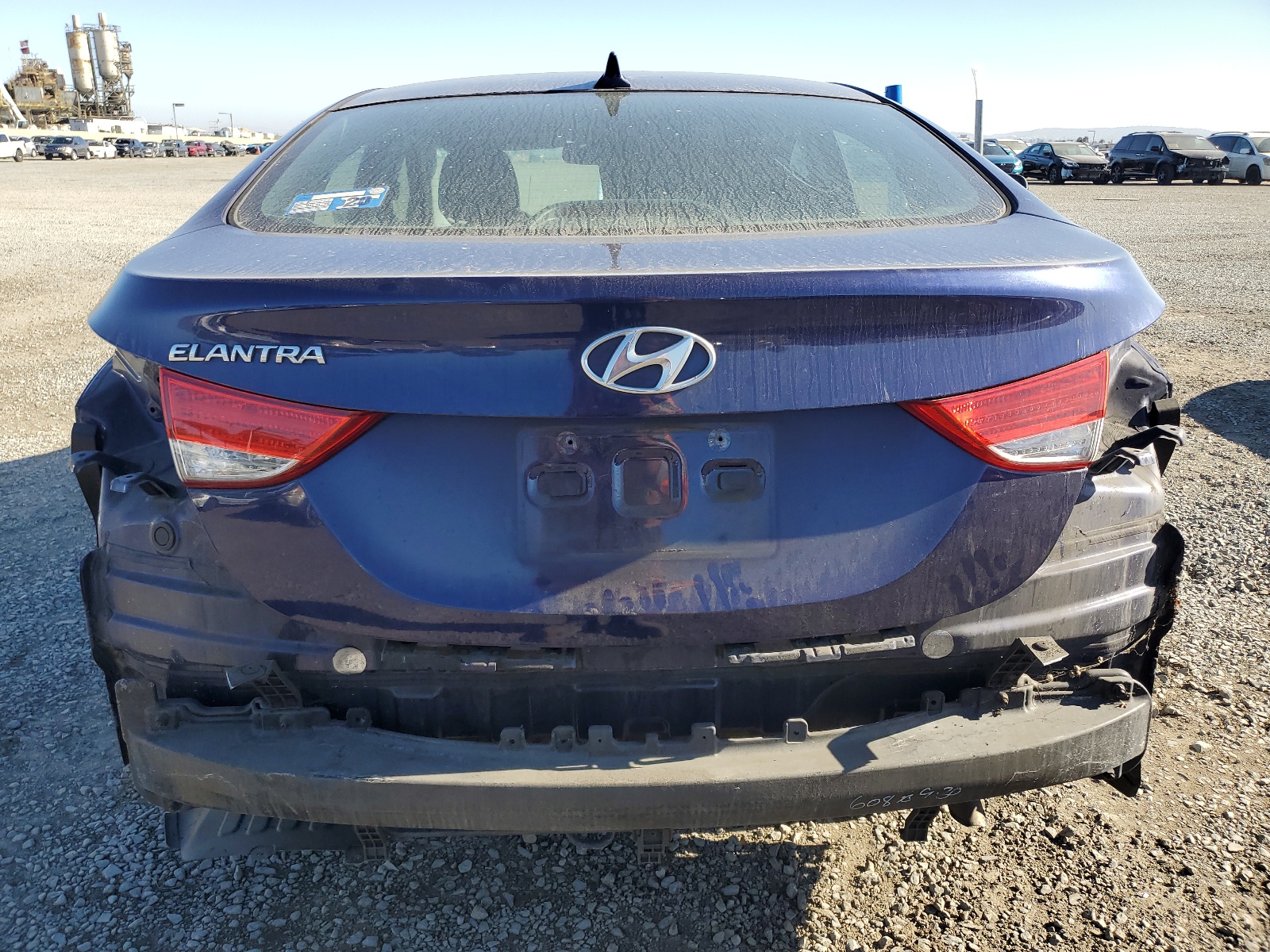 5NPDH4AE7DH430855 2013 Hyundai Elantra Gls