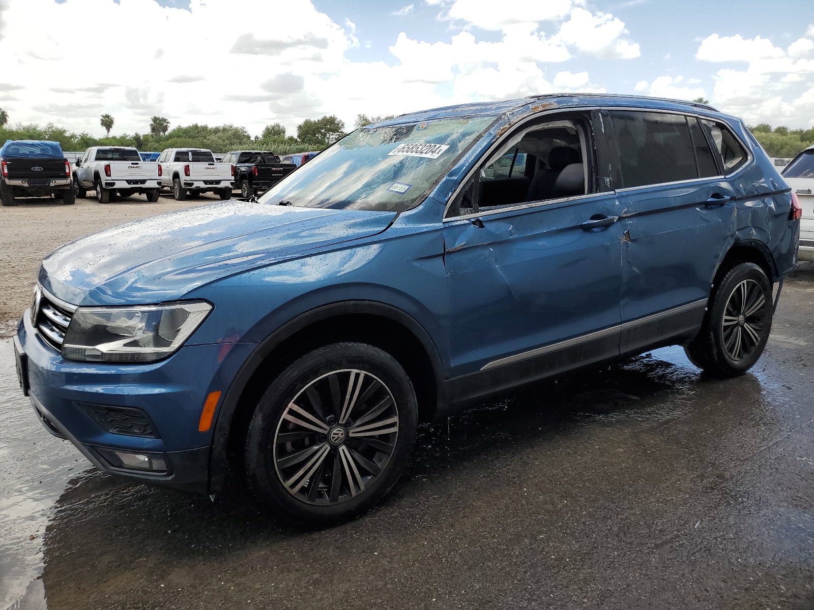 2019 Volkswagen Tiguan Se vin: 3VV2B7AX6KM083684