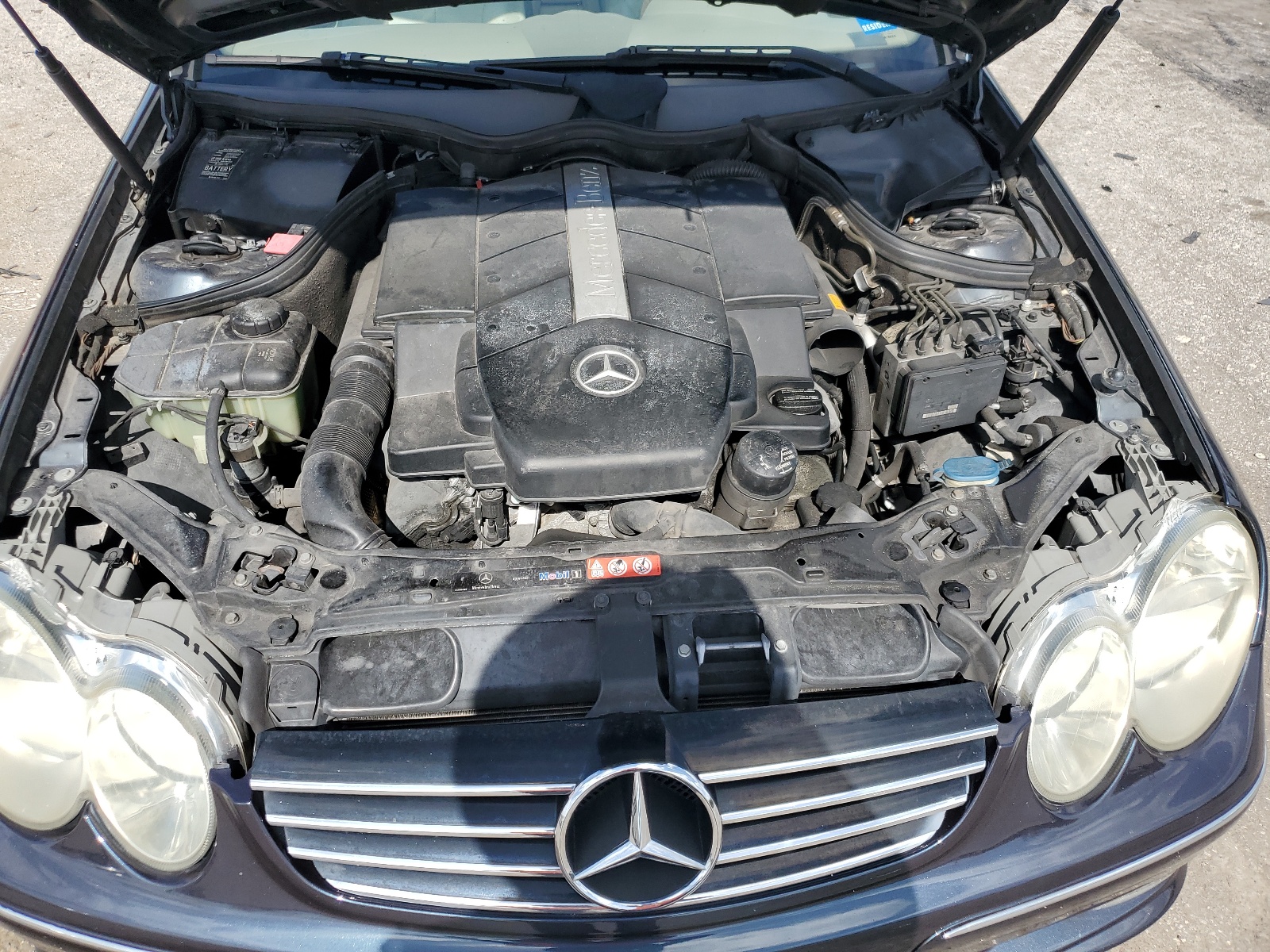 WDBTK75J55F163814 2005 Mercedes-Benz Clk 500