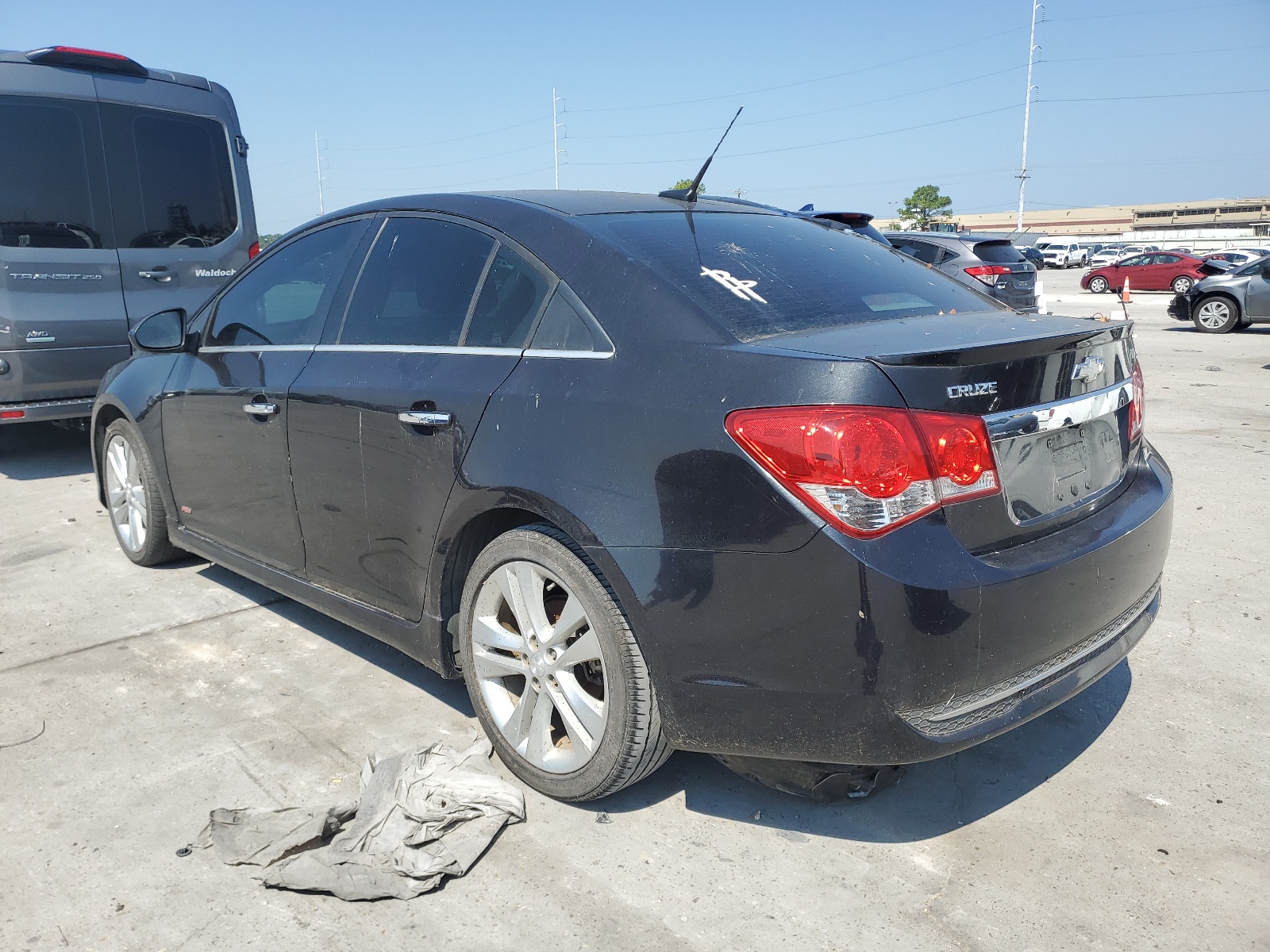 2013 Chevrolet Cruze Ltz vin: 1G1PG5SB7D7299952