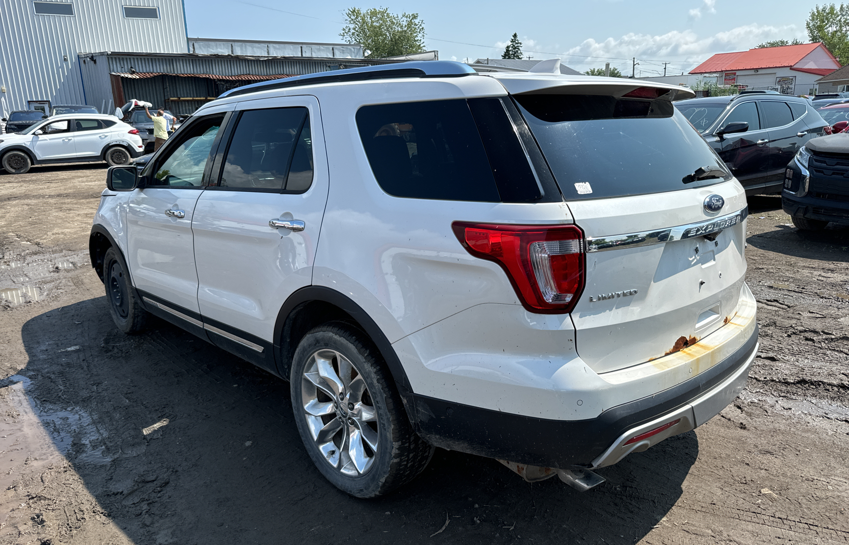 2016 Ford Explorer Limited vin: 1FM5K8F87GGA05107