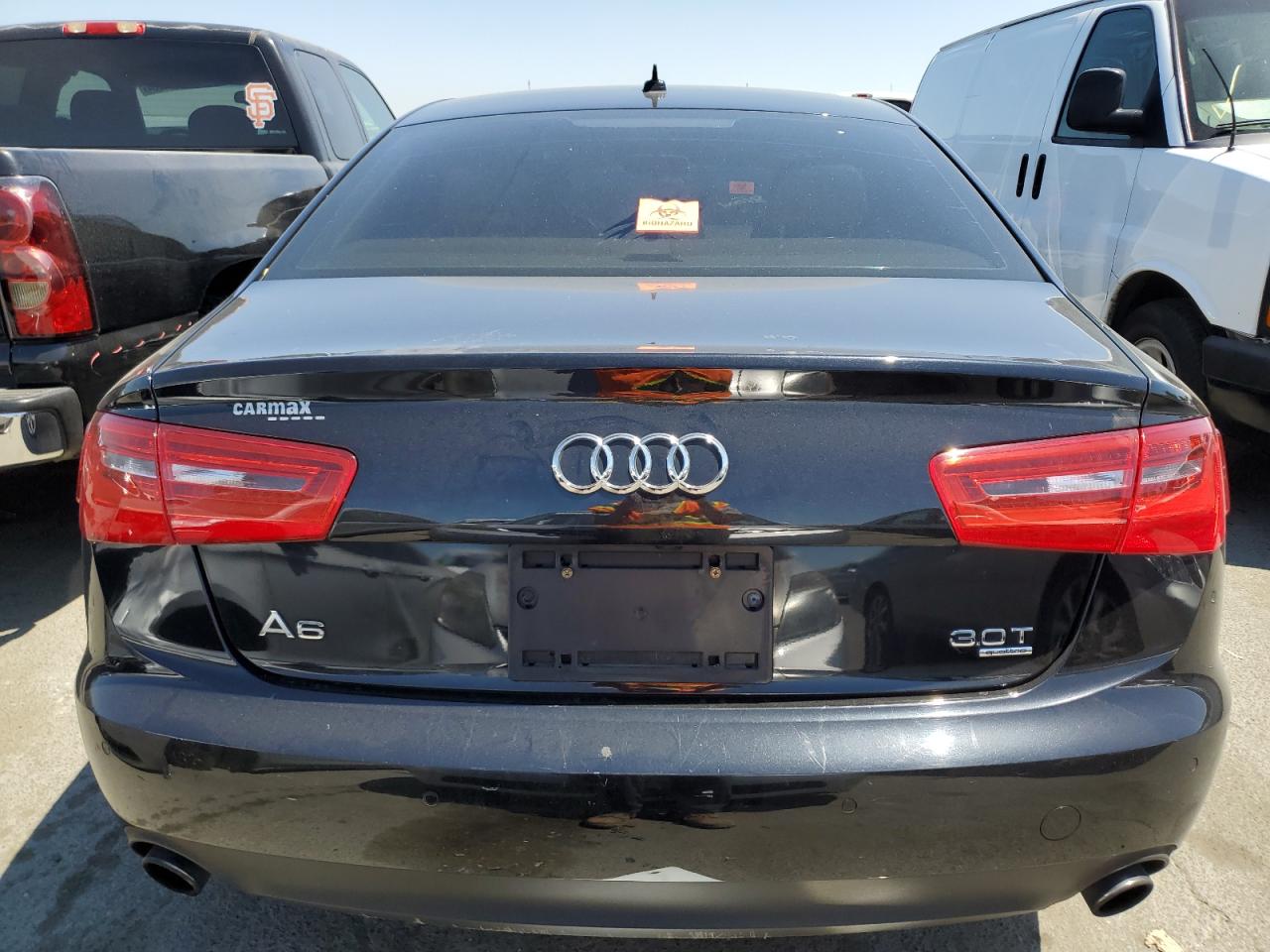 2012 Audi A6 Premium Plus VIN: WAUGGAFC2CN152609 Lot: 66209884