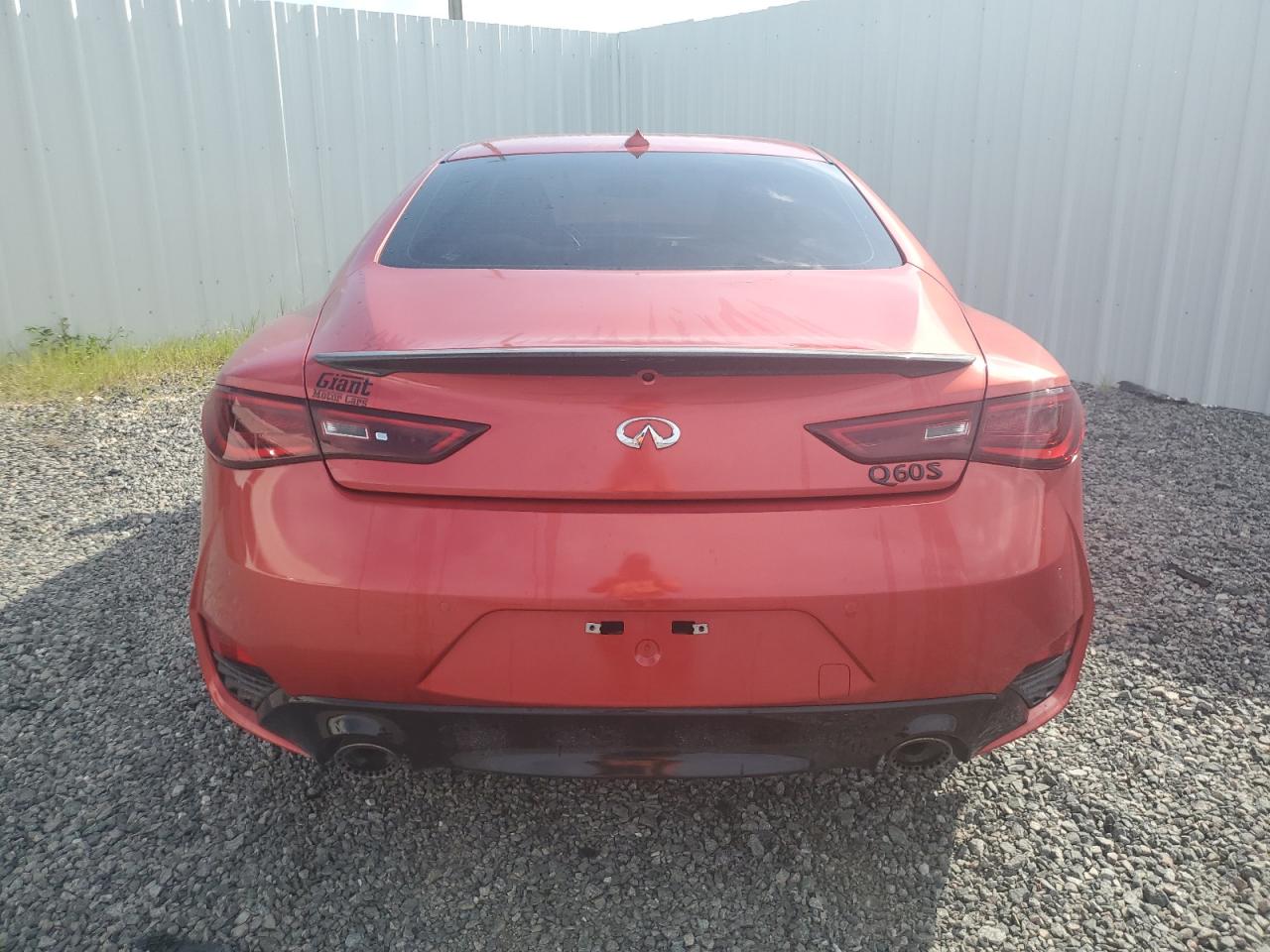 2017 Infiniti Q60 Red Sport 400 VIN: JN1FV7EK2HM610648 Lot: 65363284