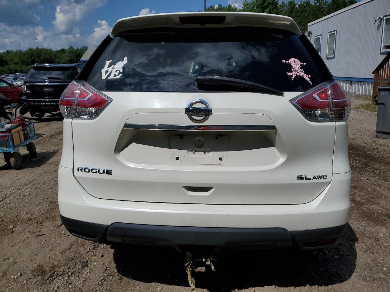 2016 Nissan Rogue S VIN: 5N1AT2MV6GC751461 Lot: 65267324