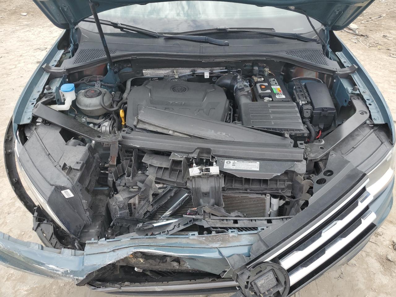 2019 Volkswagen Tiguan S VIN: 3VV1B7AX2KM110634 Lot: 66471104