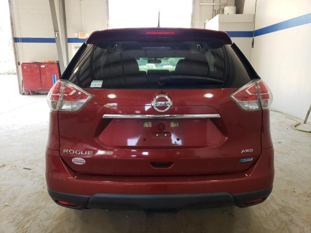  NISSAN ROGUE 2014 Czerwony