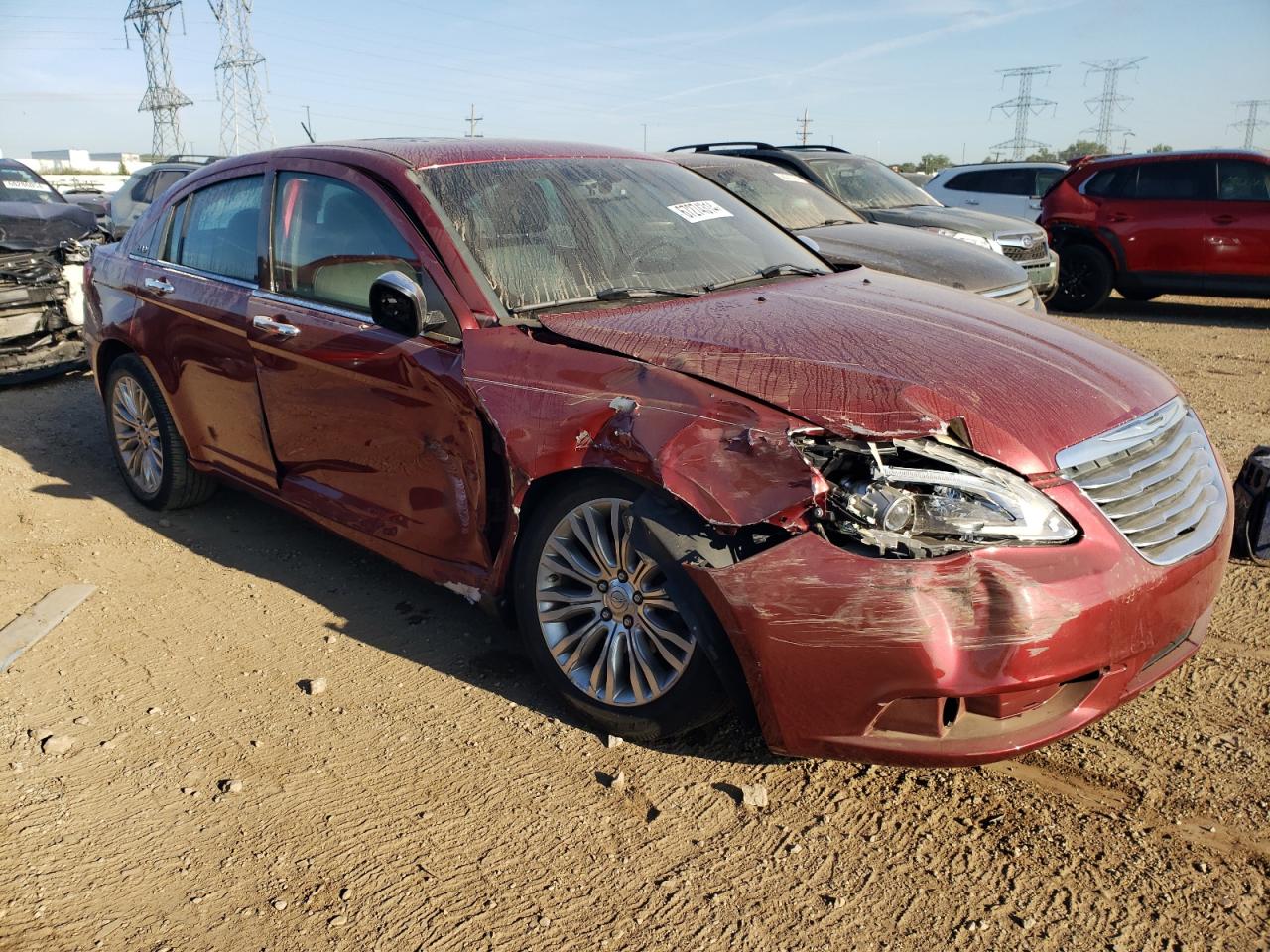 2013 Chrysler 200 Limited VIN: 1C3CCBCG6DN621281 Lot: 67274314