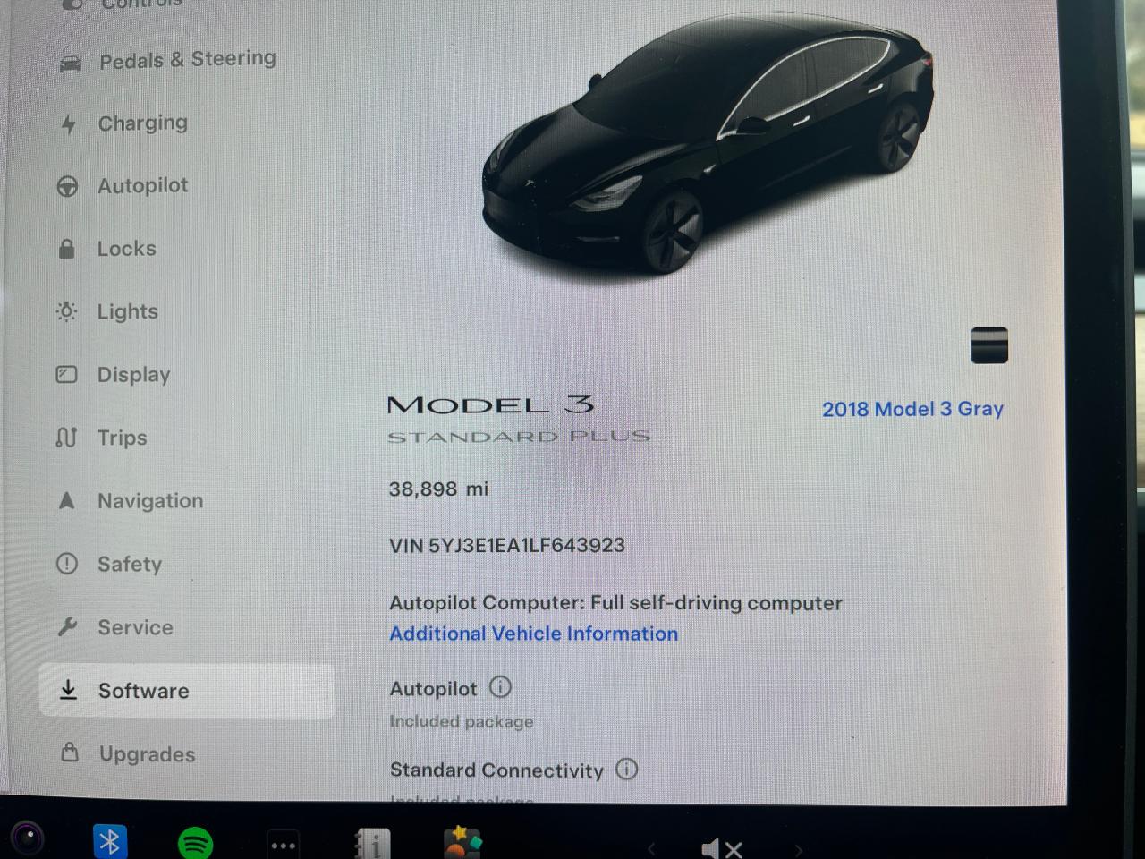 2020 Tesla Model 3 VIN: 5YJ3E1EA1LF643923 Lot: 69980614