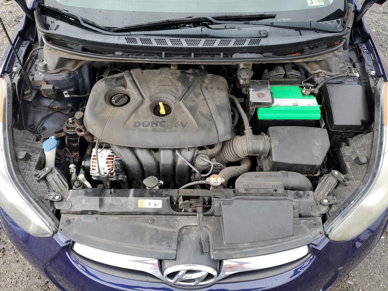 2013 Hyundai Elantra Gls VIN: 5NPDH4AE0DH291510 Lot: 65943424