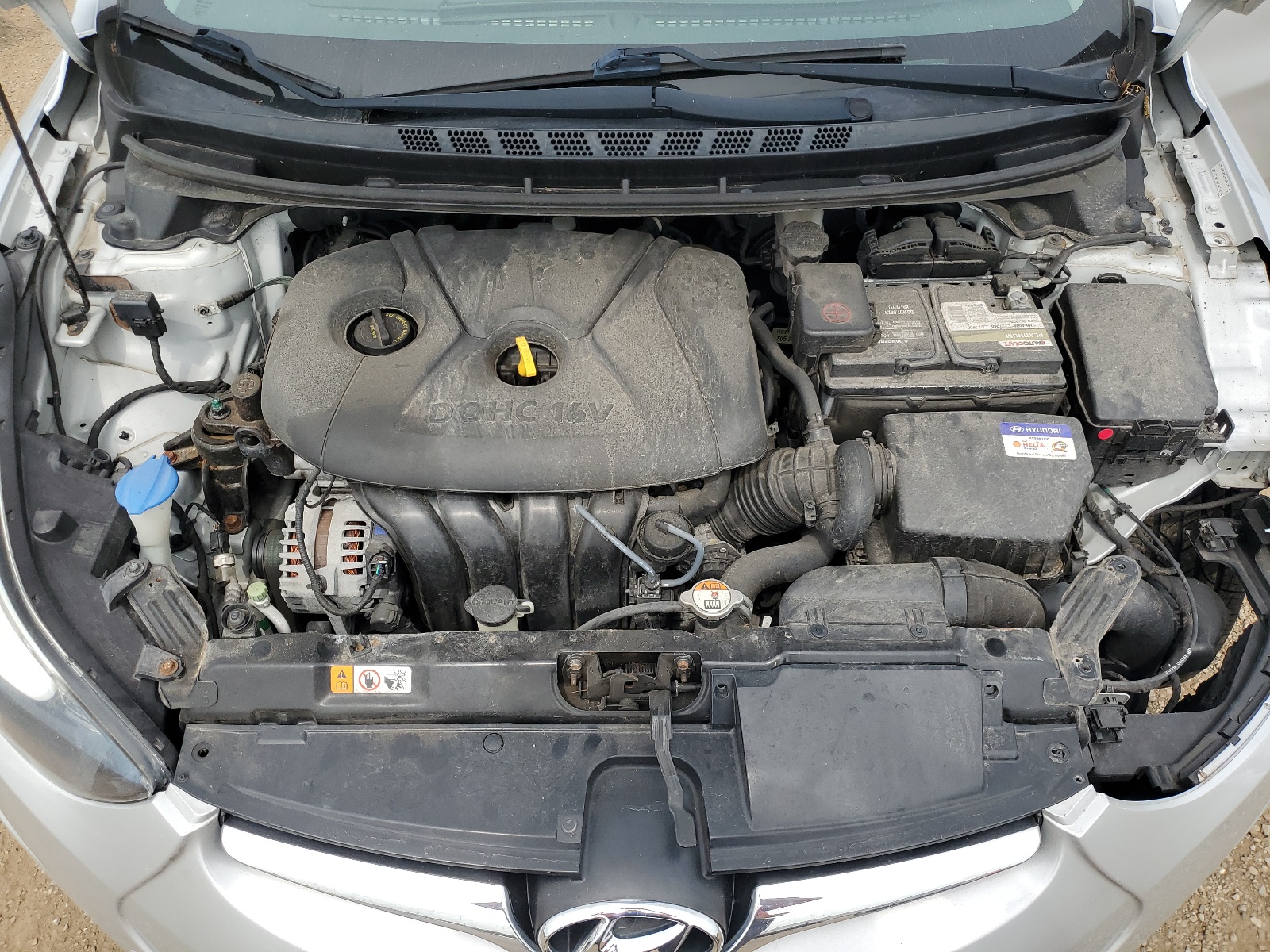 KMHDH4AE7GU519055 2016 Hyundai Elantra Se