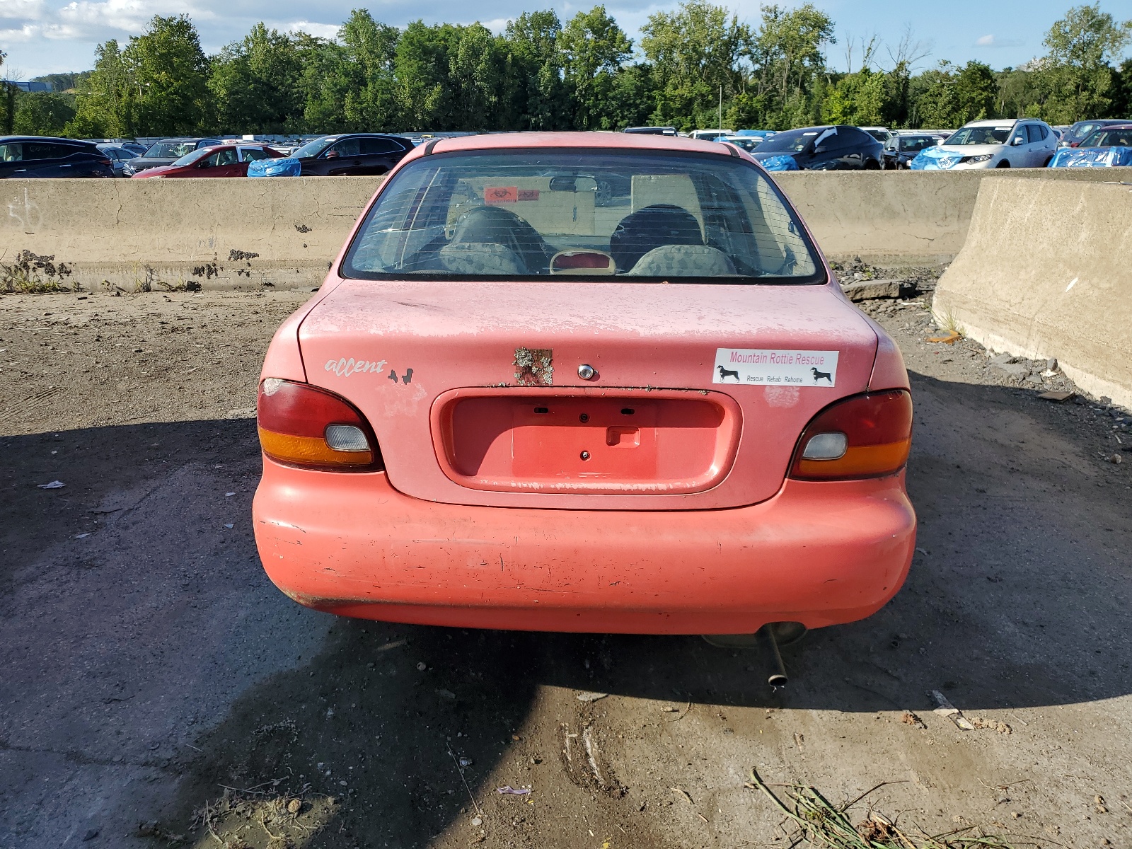 KMHVF14N5SU118813 1995 Hyundai Accent