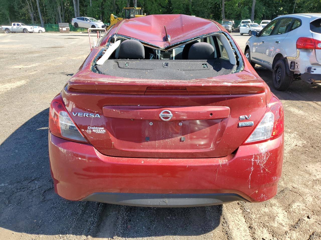 2017 Nissan Versa S VIN: 3N1CN7AP3HL835417 Lot: 66874814