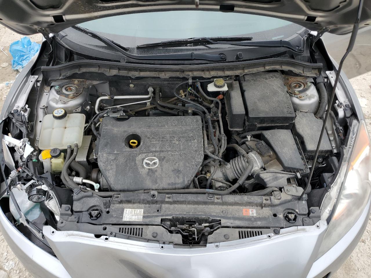 2012 Mazda 3 I VIN: JM1BL1UF3C1527954 Lot: 64999124