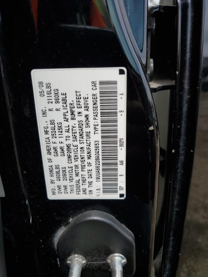 19UUA66228A045653 2008 Acura Tl