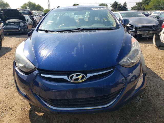  HYUNDAI ELANTRA 2013 Granatowy