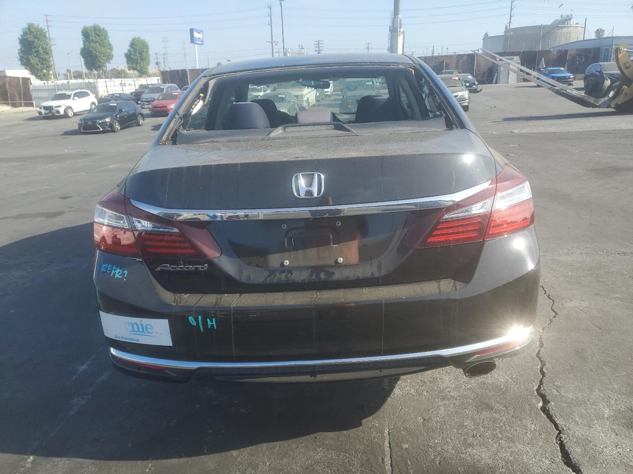 2017 Honda Accord Lx VIN: 1HGCR2F34HA163726 Lot: 63724364