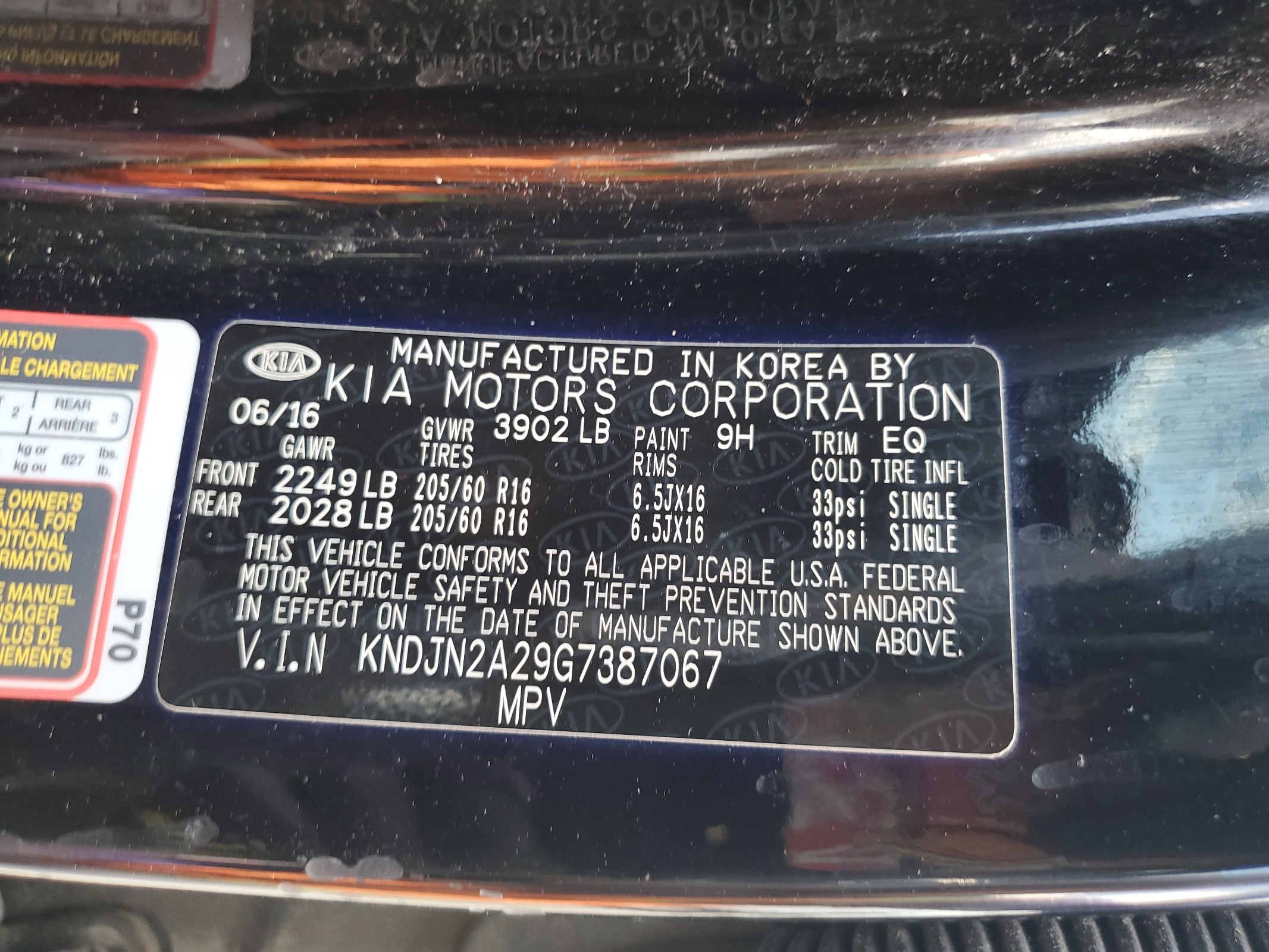 KNDJN2A29G7387067 2016 Kia Soul