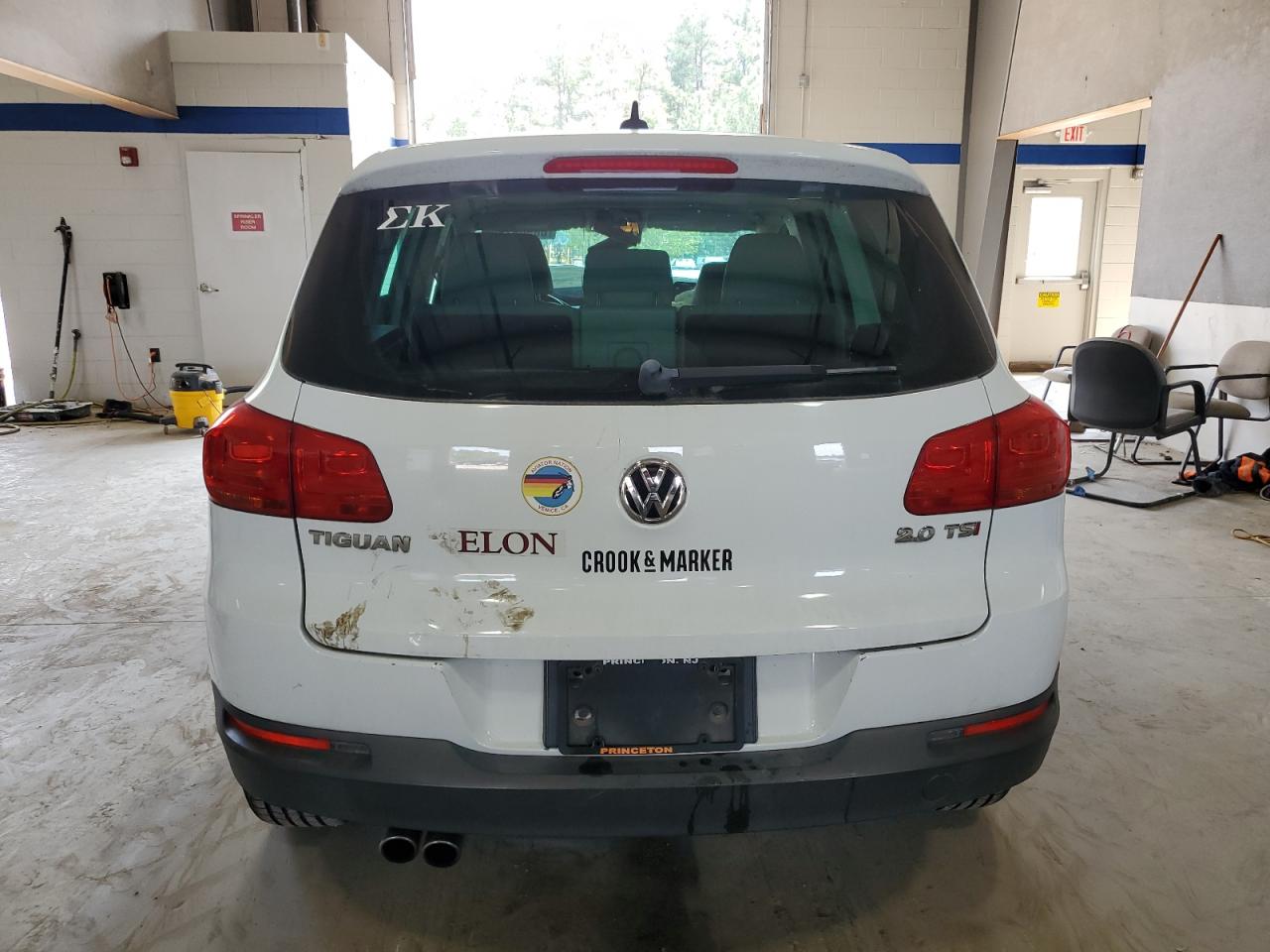 2014 Volkswagen Tiguan S VIN: WVGAV3AX2EW588034 Lot: 68908184