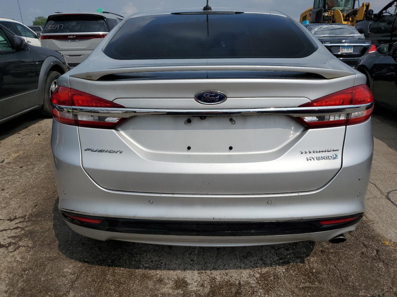 2018 Ford Fusion Titanium/Platinum Hev VIN: 3FA6P0RU4JR161938 Lot: 61071874