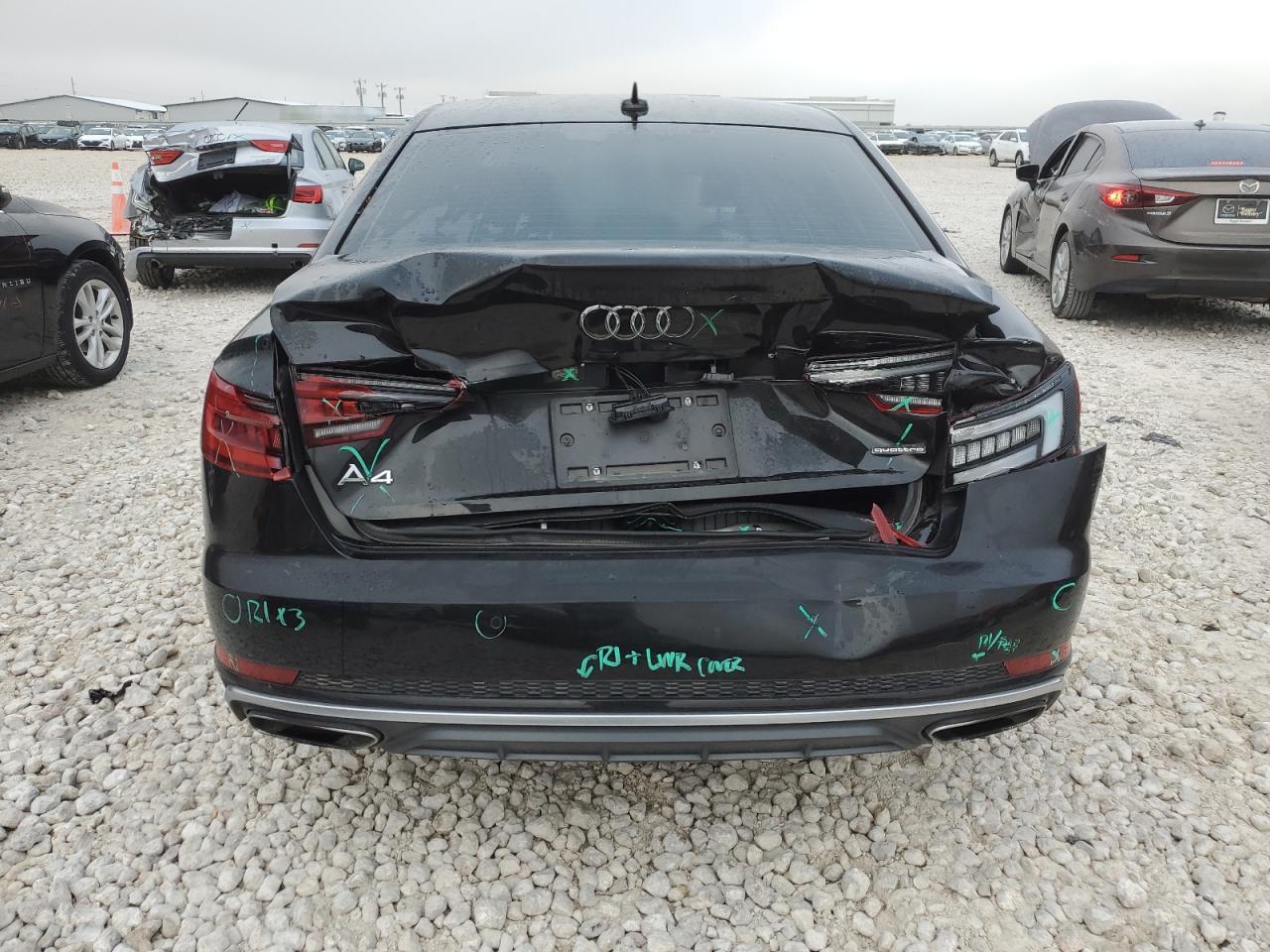 2019 Audi A4 Premium Plus VIN: WAUENAF45KA041189 Lot: 69798084