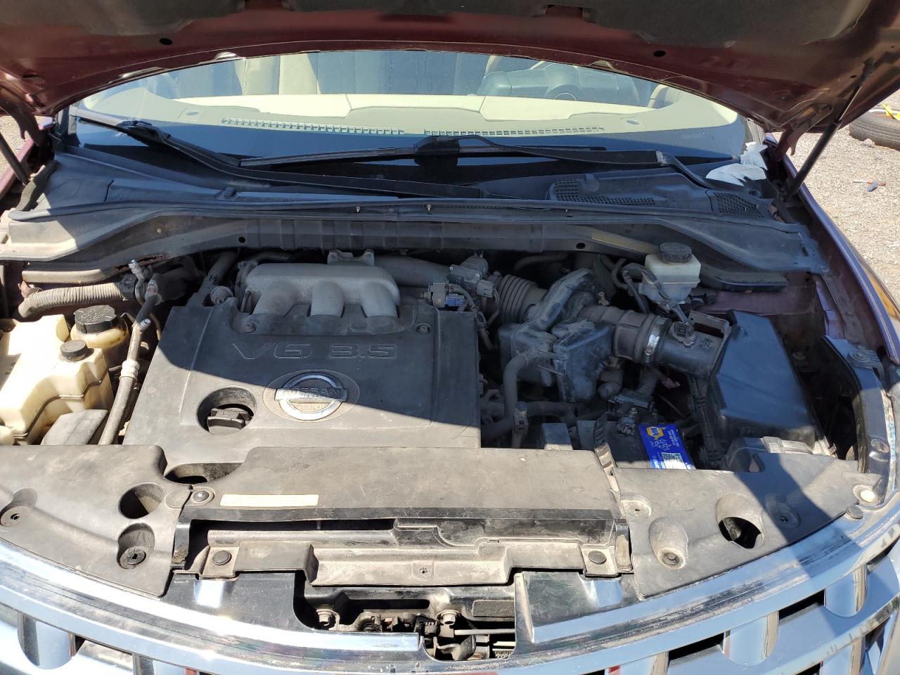 2005 Nissan Murano Sl VIN: JN8AZ08W75W433553 Lot: 64780934