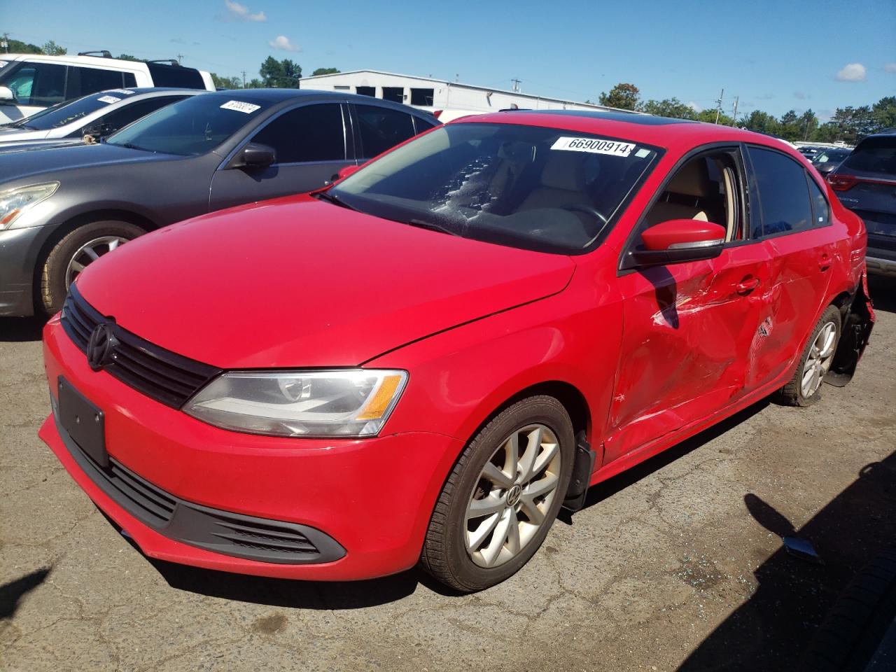 2012 Volkswagen Jetta Se VIN: 3VWBP7AJ5CM385123 Lot: 66900914