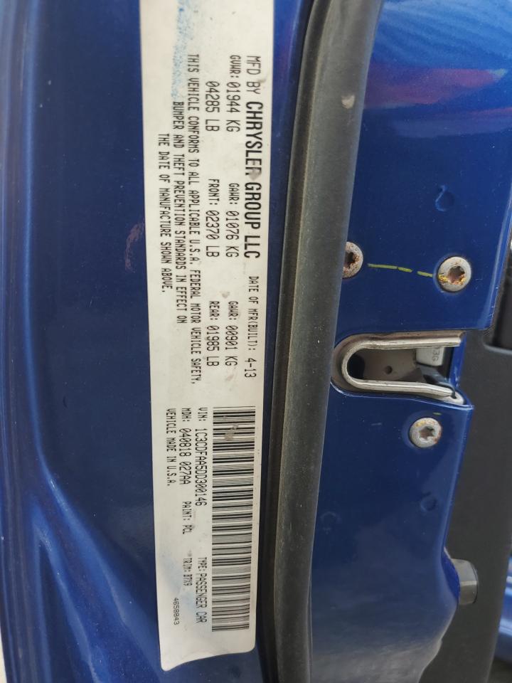 2013 Dodge Dart Se VIN: 1C3CDFAA5DD300146 Lot: 68311944