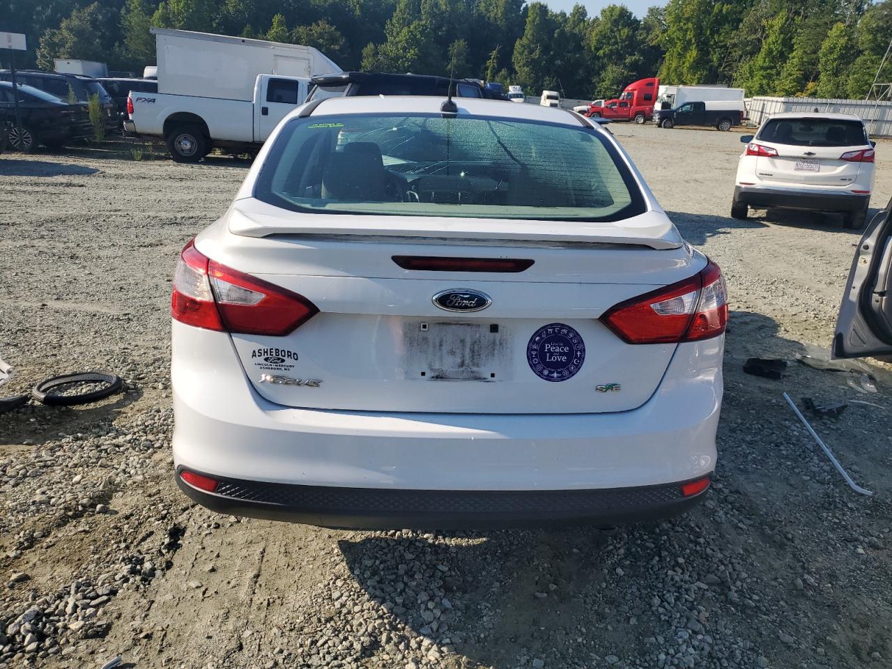 2012 Ford Focus Se VIN: 1FAHP3F22CL156641 Lot: 67262954