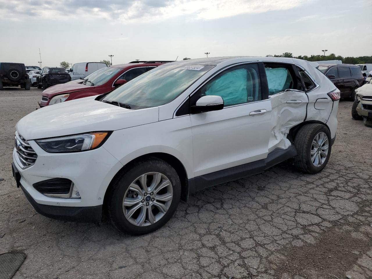 2020 Ford Edge Titanium VIN: 2FMPK4K9XLBA59194 Lot: 69657334