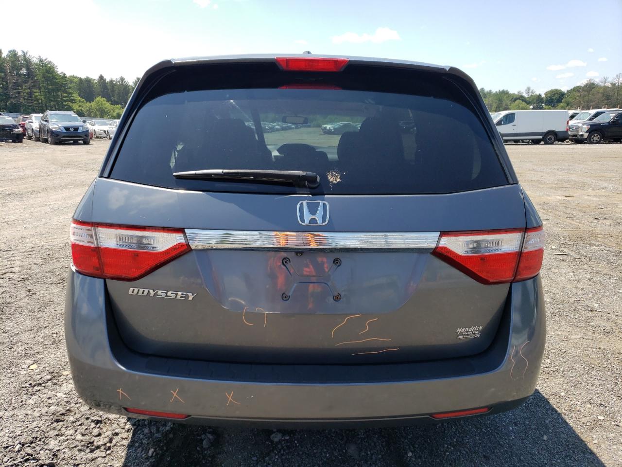 2012 Honda Odyssey Exl VIN: 5FNRL5H66CB029304 Lot: 67045854