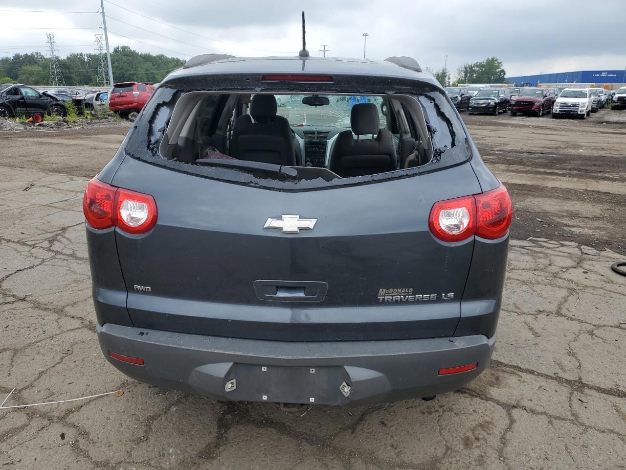 2012 Chevrolet Traverse Ls VIN: 1GNKVFED1CJ283281 Lot: 69206264