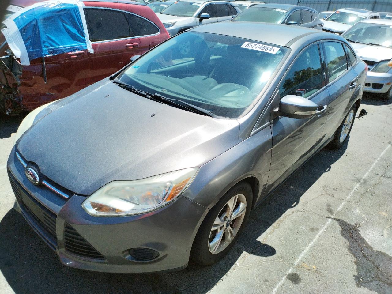 2013 Ford Focus Se VIN: 1FADP3F24DL343329 Lot: 65774884