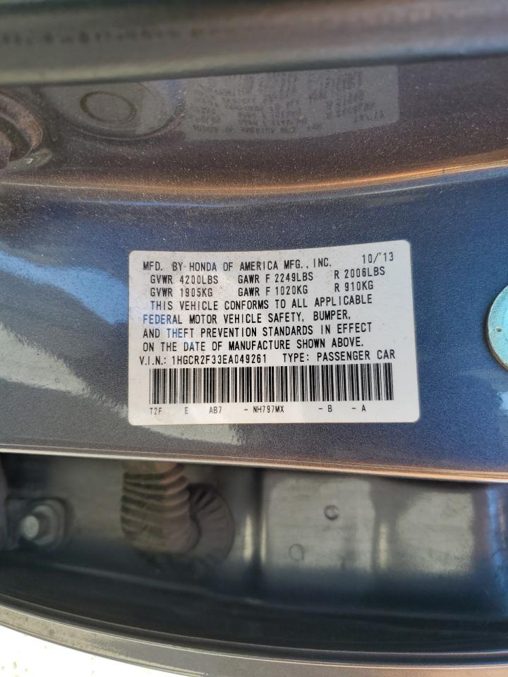 1HGCR2F33EA049261 2014 Honda Accord Lx