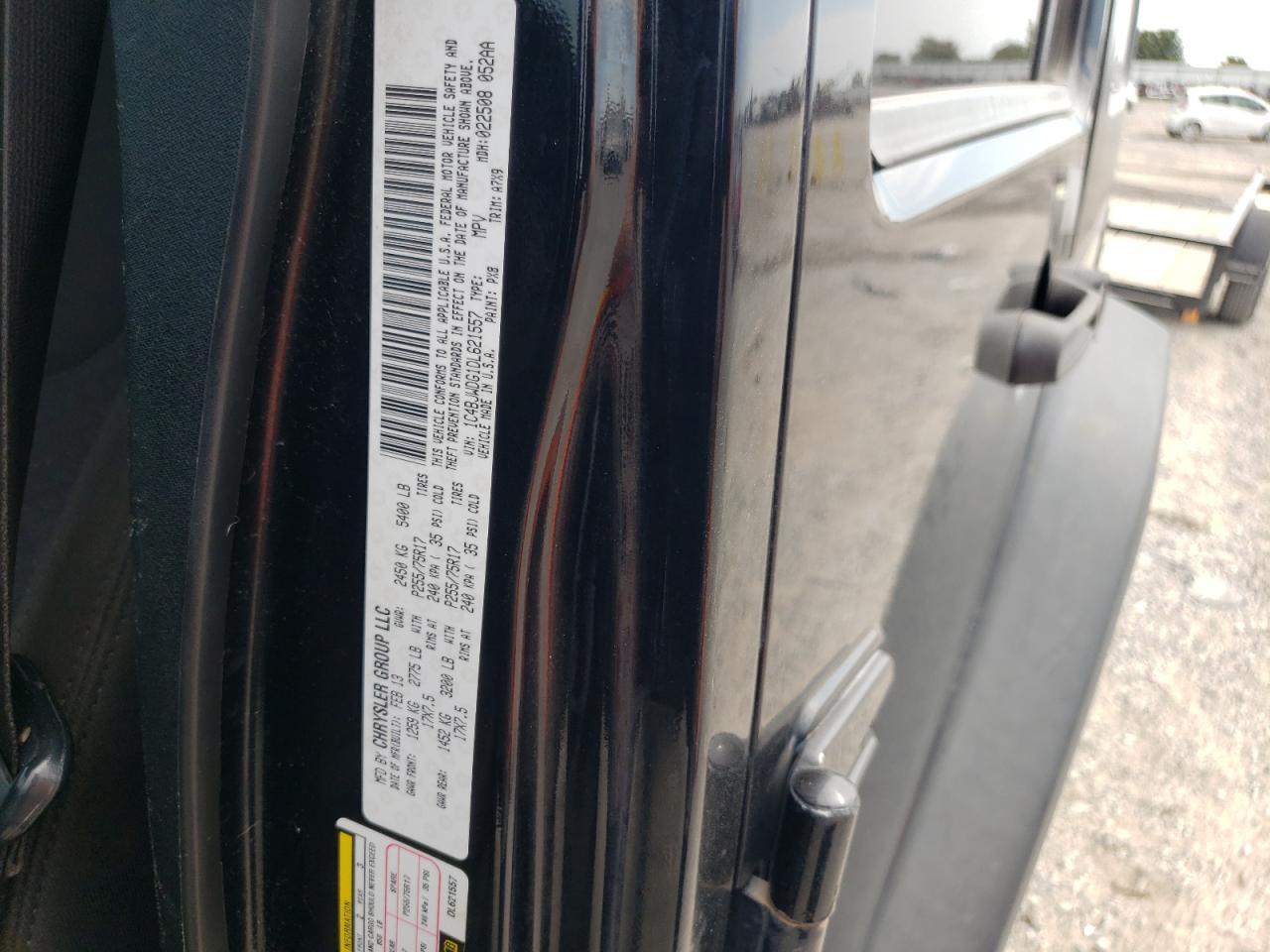 2013 Jeep Wrangler Unlimited Sport VIN: 1C4BJWDG1DL621557 Lot: 69715604