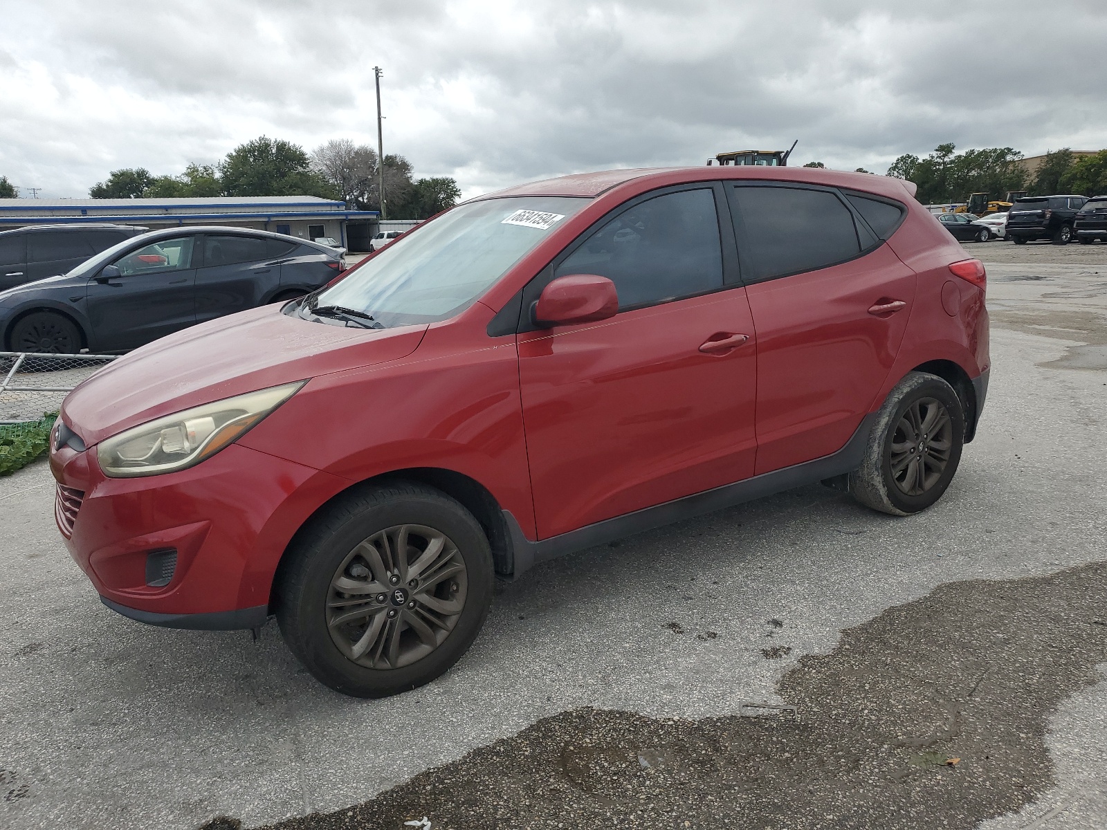 2014 Hyundai Tucson Gls vin: KM8JT3AF2EU840616