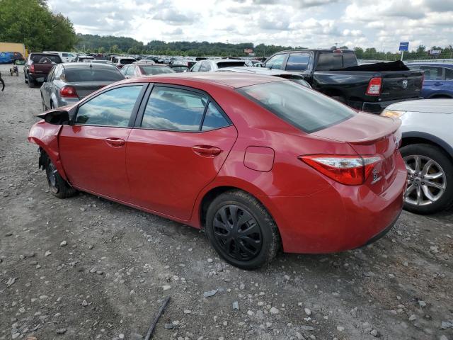 Седани TOYOTA COROLLA 2015 Червоний