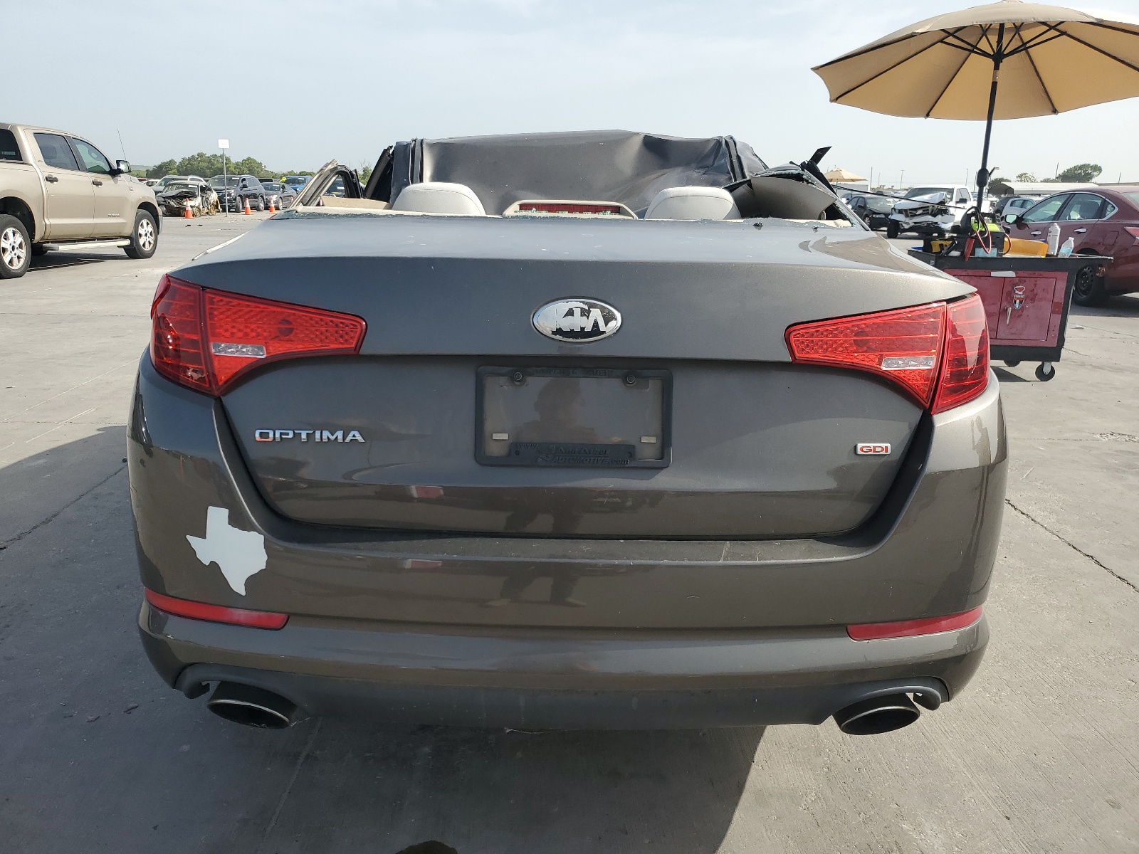 5XXGM4A75DG097500 2013 Kia Optima Lx