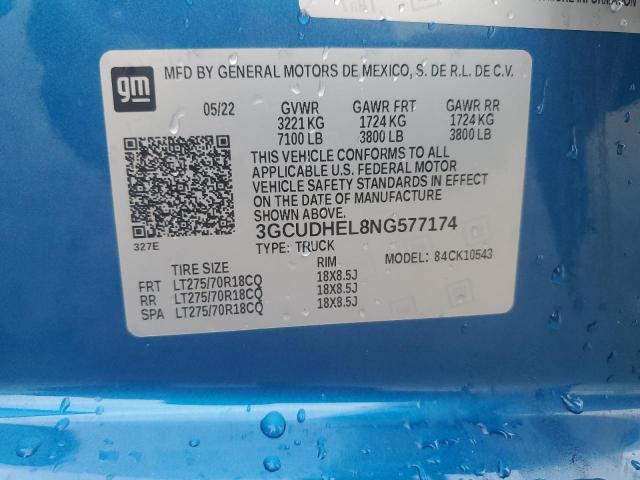 3GCUDHEL8NG577174 Chevrolet All Models SILVERADO 13