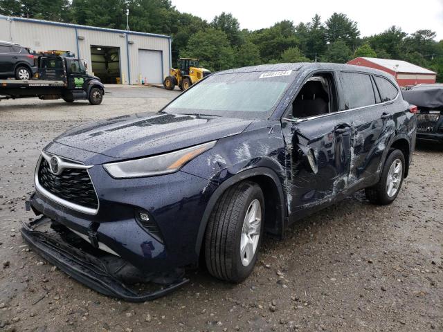  TOYOTA HIGHLANDER 2021 Синий