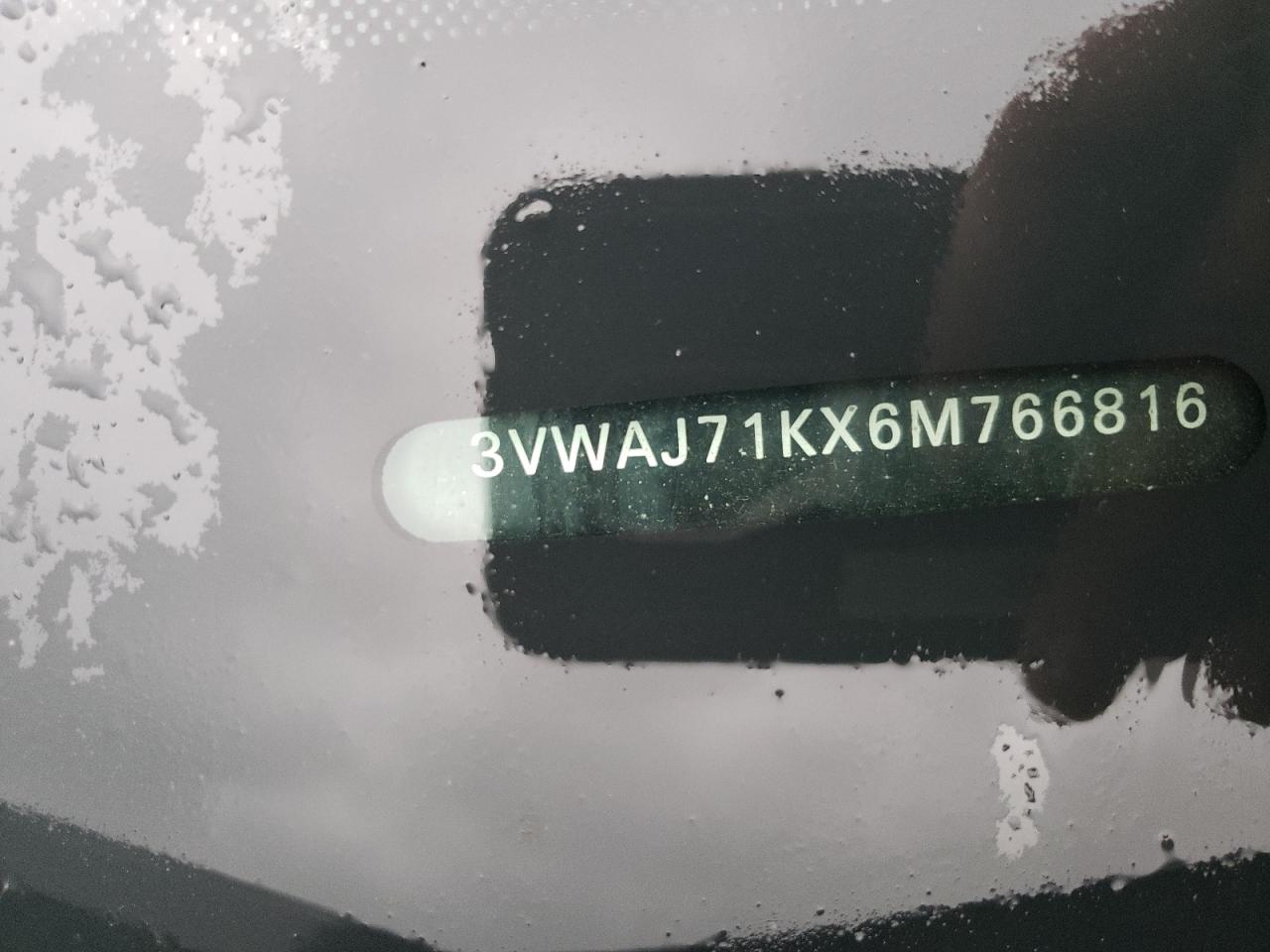 2006 Volkswagen Jetta 2.0T VIN: 3VWAJ71KX6M766816 Lot: 66266994