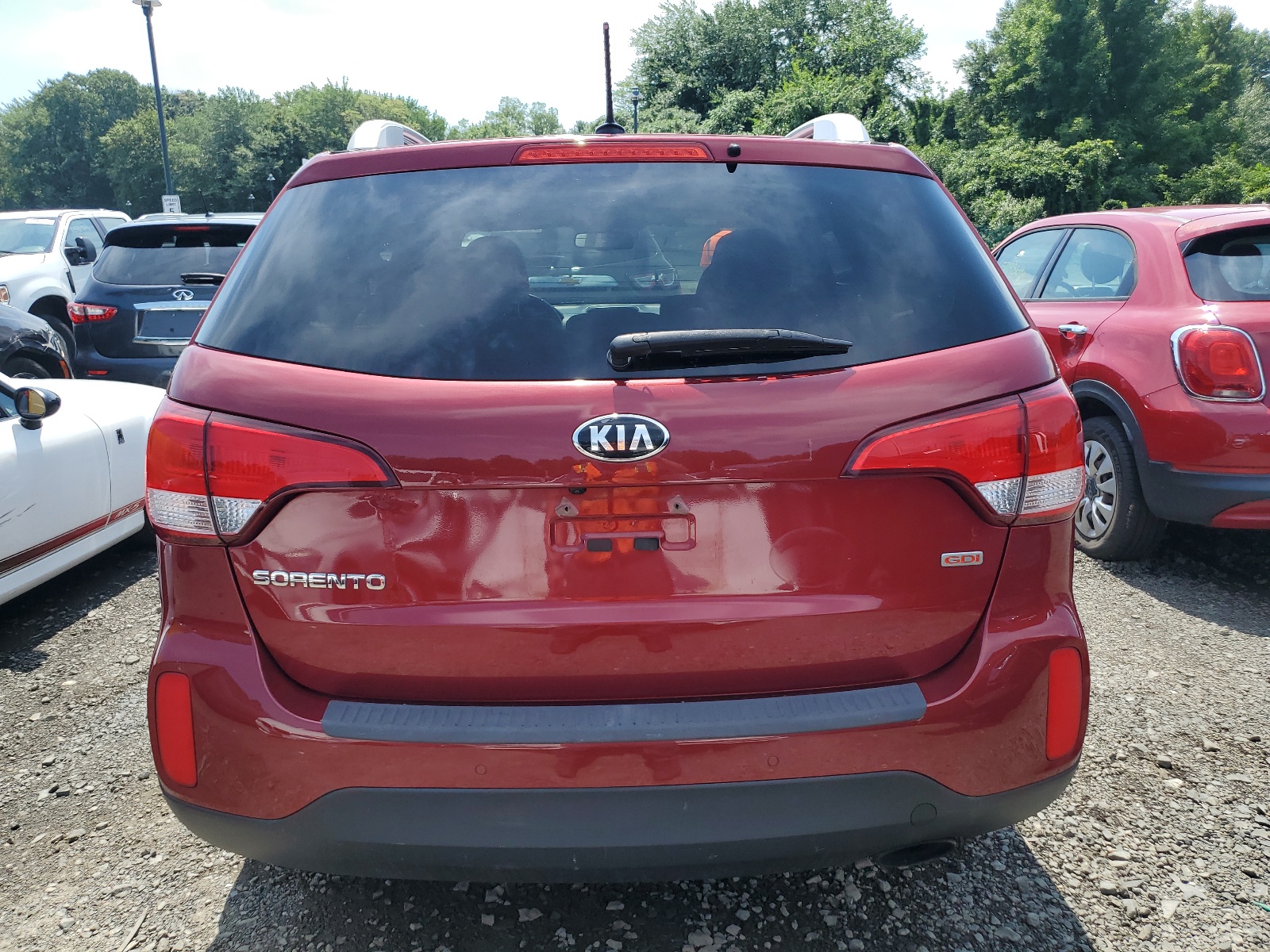 2014 Kia Sorento Lx vin: 5XYKTCA60EG525338