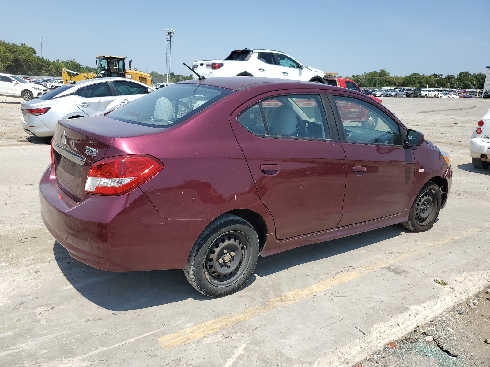 2018 Mitsubishi Mirage G4 Es vin: ML32F3FJ3JHF13423