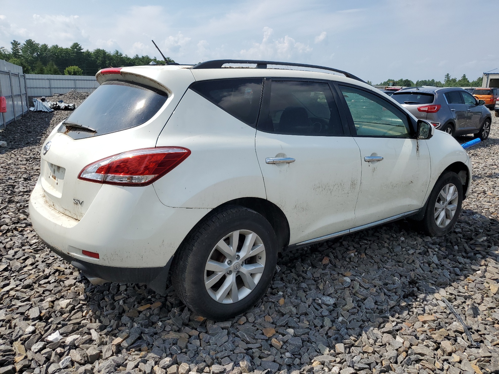 2014 Nissan Murano S vin: JN8AZ1MU5EW417393