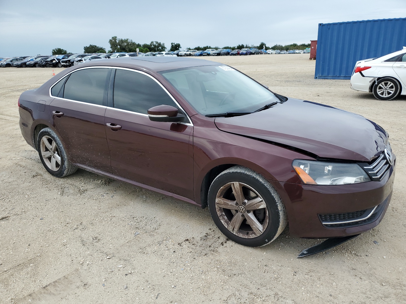 1VWBP7A39DC150244 2013 Volkswagen Passat Se